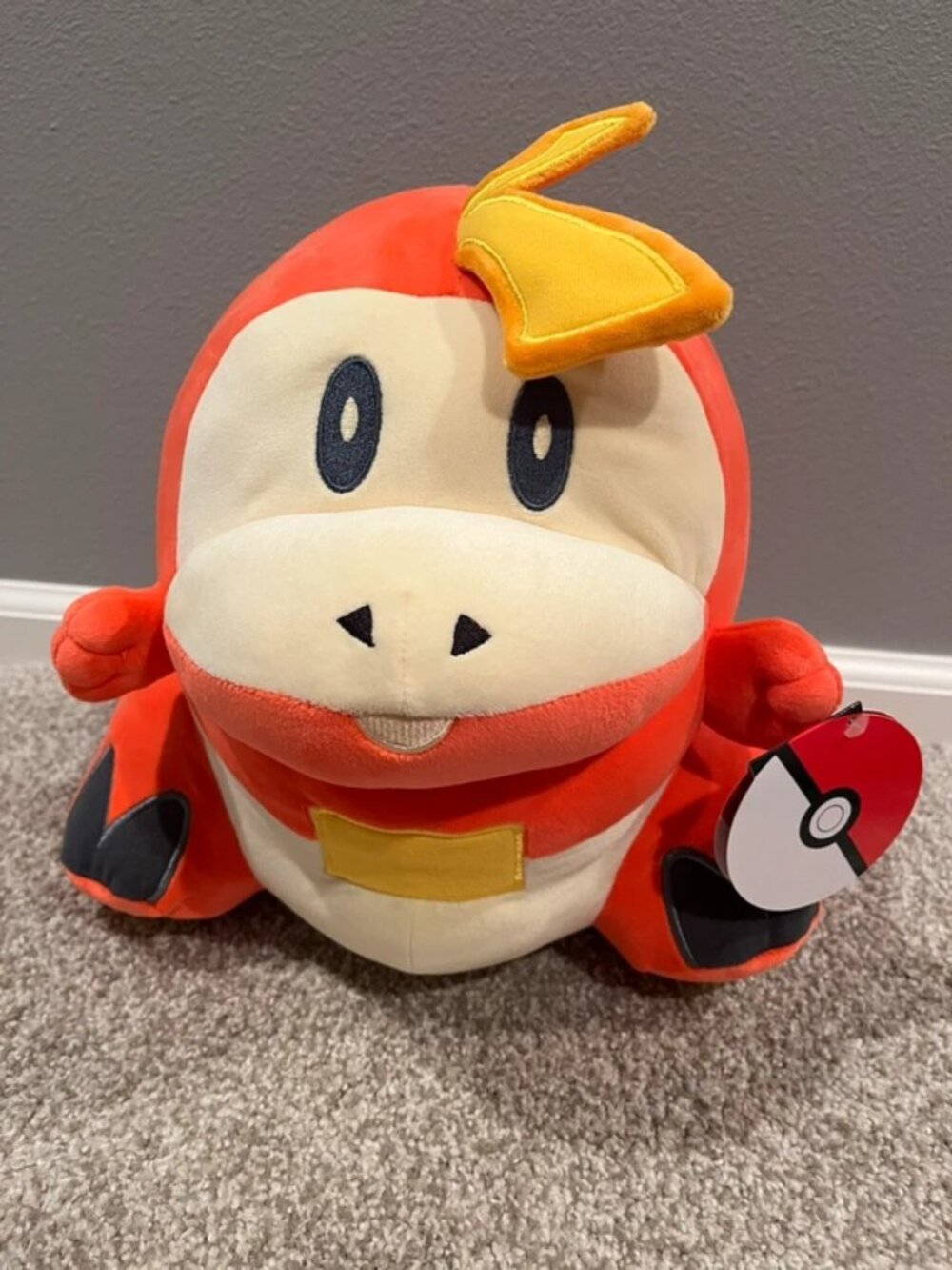 New 12” Fuecoco Pokemon Plush Very Soft